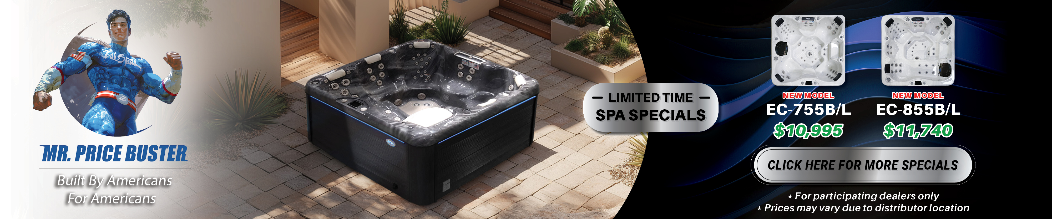 Calspas hot tub being used in a family setting - Coeurdalene