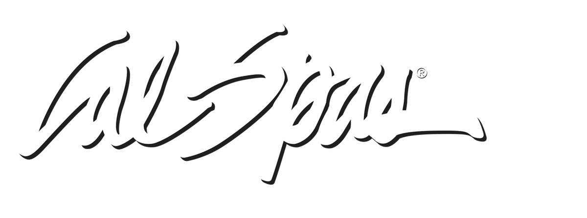 Calspas White logo hot tubs spas for sale Coeurdalene
